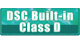 DSC Built-in class D
